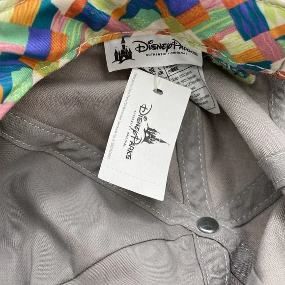Disneys Contemporary Resort Embroidered Mickey Mouse Adjustable‎ Hat Grey New - Picture 5 of 6